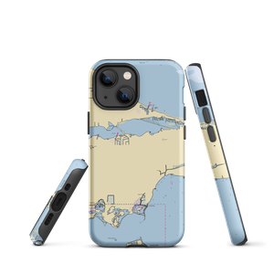 Nugent's Canal Yacht Club (Lacarne, OH) NOAA Chart  Tough iPhone Case