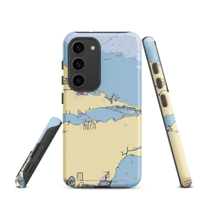 Safe Harbor Lakefront (Lacarne, OH) NOAA Chart Samsung Phone Case