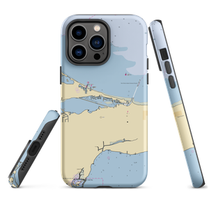 Angel Bay Marina (Lacarne, OH) NOAA Chart  Tough iPhone Case