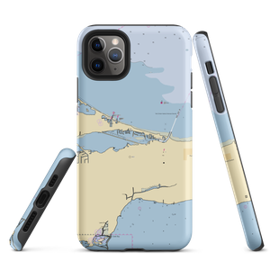 Angel Bay Marina (Lacarne, OH) NOAA Chart  Tough iPhone Case