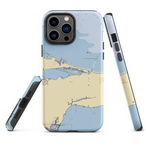 Riverside Marina (Lacarne, OH) NOAA Chart  Tough iPhone Case