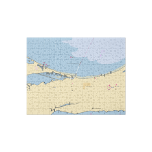 Brands' Marina (Gypsum, OH) NOAA Chart Jigsaw Puzzle