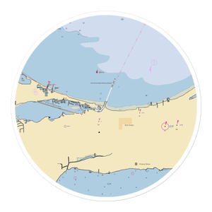 Brands' Marina (Gypsum, OH) NOAA Chart Sticker