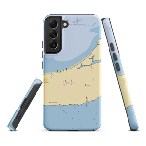 Knecht's Beach & Marina (Gypsum, OH) NOAA Chart Samsung Phone Case