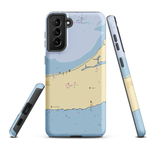 Knecht's Beach & Marina (Gypsum, OH) NOAA Chart Samsung Phone Case