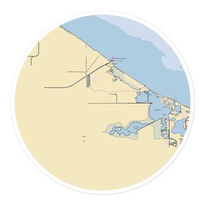 Meinke Marina East (Graytown, OH) NOAA Chart Sticker