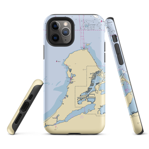 Catawba Island Club (Gypsum, OH) NOAA Chart  Tough iPhone Case