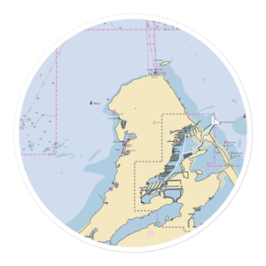 Catawba Island Club (Gypsum, OH) NOAA Chart Sticker