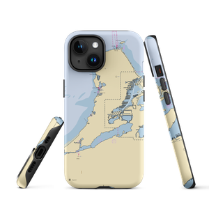 Northwest Catawba Marina (Gypsum, OH) NOAA Chart  Tough iPhone Case