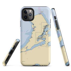 Northwest Catawba Marina (Gypsum, OH) NOAA Chart  Tough iPhone Case