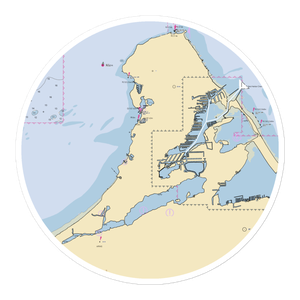 Northwest Catawba Marina (Gypsum, OH) NOAA Chart Sticker