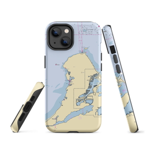 Catawba Island Marina South (Gypsum, OH) NOAA Chart  Tough iPhone Case