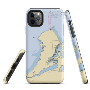 Catawba Island Marina South (Gypsum, OH) NOAA Chart  Tough iPhone Case