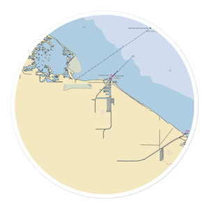 Meinke Marina - Laraine's Landing (Williston, OH) NOAA Chart Sticker