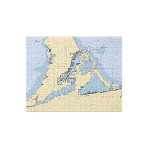 Winkes Landing (Gypsum, OH) NOAA Chart Jigsaw Puzzle