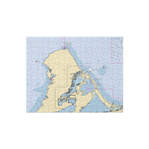 Pier 53 Marine (Lakeside Marblehead, OH) NOAA Chart Jigsaw Puzzle