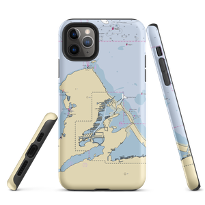 Catawba Moorings (Lakeside Marblehead, OH) NOAA Chart  Tough iPhone Case