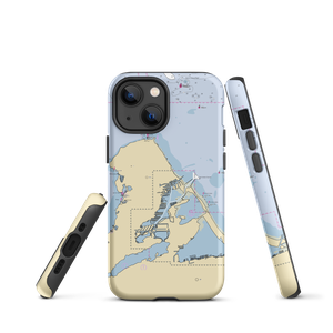 Catawba Moorings (Lakeside Marblehead, OH) NOAA Chart  Tough iPhone Case