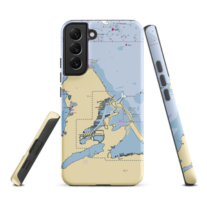 Foxhaven Marina (Lakeside Marblehead, OH) NOAA Chart Samsung Phone Case