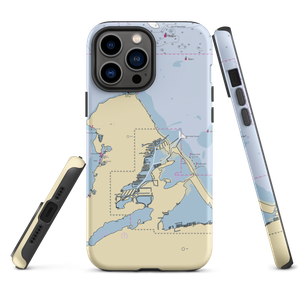 Gem Beach Marina (Lakeside Marblehead, OH) NOAA Chart  Tough iPhone Case