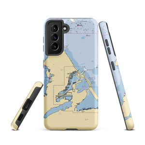 East Harbor State Park Marina (Lakeside Marblehead, OH) NOAA Chart Samsung Phone Case