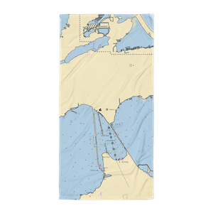 Hank's On the Bay (Gypsum, OH) NOAA Chart Towel