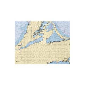 The Boating Resort at Harbor's Edge (Lakeside Marblehead, OH) NOAA Chart Jigsaw Puzzle