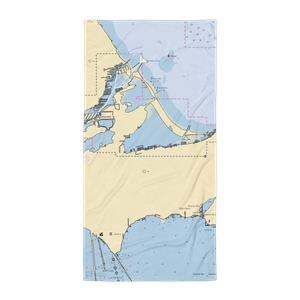 Bass Haven Marina (Lakeside Marblehead, OH) NOAA Chart Towel