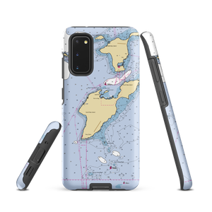 Put-In-Bay Yacht Club (Put In Bay, OH) NOAA Chart Samsung Phone Case