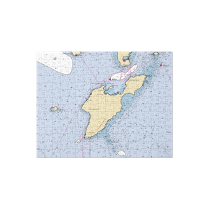 Put-In-Bay Yacht Club (Put In Bay, OH) NOAA Chart Jigsaw Puzzle