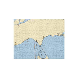 Kamp Kozy & Marina (Lakeside Marblehead, OH) NOAA Chart Jigsaw Puzzle