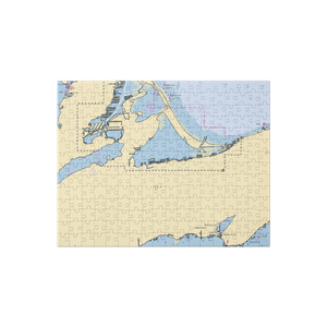 Skipper Bud's Marina Del Isle (Lakeside Marblehead, OH) NOAA Chart Jigsaw Puzzle