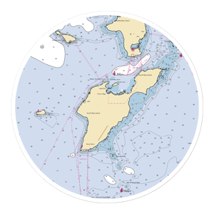 Put-In-Bay Mooring Field (Put In Bay, OH) NOAA Chart Sticker