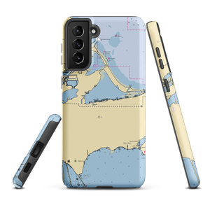 Tibbels Marina & Court (Lakeside Marblehead, OH) NOAA Chart Samsung Phone Case