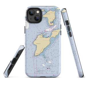 Put-In-Bay Municipal Marina, Pier B (Put In Bay, OH) NOAA Chart  Tough iPhone Case