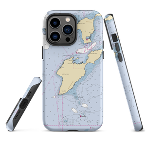 Put-in-Bay Municipal Marina, Pier C (Put In Bay, OH) NOAA Chart  Tough iPhone Case