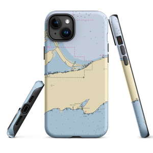 Marine City Yacht Club (Lakeside Marblehead, OH) NOAA Chart  Tough iPhone Case