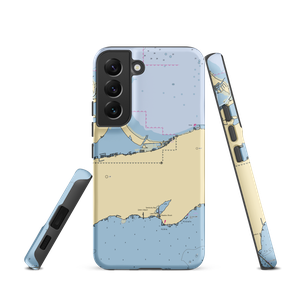 Harbor Winds Trailer Park Marina (Lakeside Marblehead, OH) NOAA Chart Samsung Phone Case