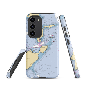 The Boardwalk (Put In Bay, OH) NOAA Chart Samsung Phone Case