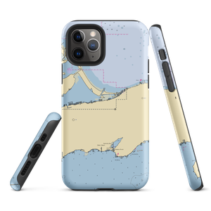 Mar-Lu Marina (Lakeside Marblehead, OH) NOAA Chart  Tough iPhone Case