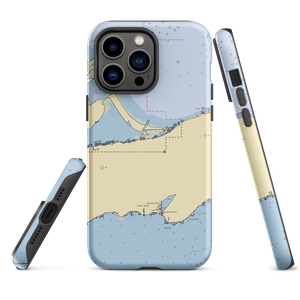 Mar-Lu Marina (Lakeside Marblehead, OH) NOAA Chart  Tough iPhone Case