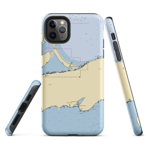 Mar-Lu Marina (Lakeside Marblehead, OH) NOAA Chart  Tough iPhone Case