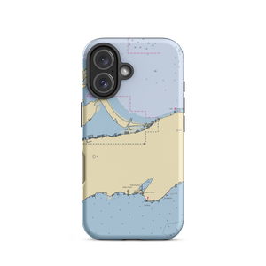 Skippers Marina & Resort (Lakeside Marblehead, OH) NOAA Chart  Tough iPhone Case