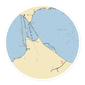 Clemons Boats (Gypsum, OH) NOAA Chart Sticker