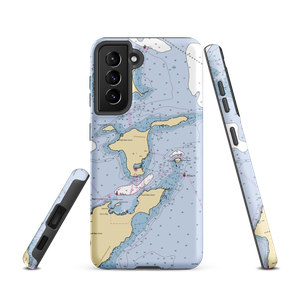 Middle Bass Island State Park Marina (Middle Bass, OH) NOAA Chart Samsung Phone Case