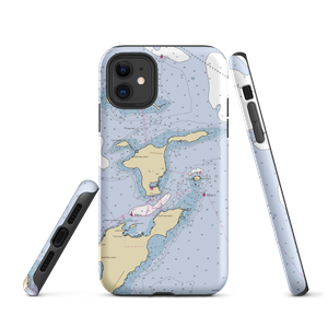 Middle Bass Island State Park Marina (Middle Bass, OH) NOAA Chart  Tough iPhone Case