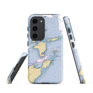 Middle Bass Island Yacht Club (Middle Bass, OH) NOAA Chart Samsung Phone Case