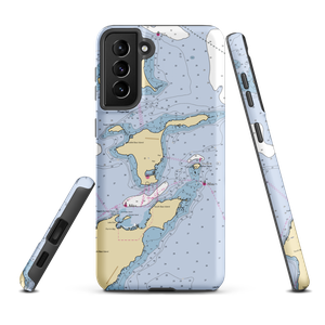 Middle Bass Island Yacht Club (Middle Bass, OH) NOAA Chart Samsung Phone Case