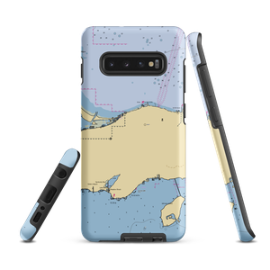 Marblehead Harbor (Lakeside Marblehead, OH) NOAA Chart Samsung Phone Case