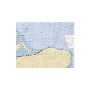 Shrock's Marina Inc (Lakeside Marblehead, OH) NOAA Chart Jigsaw Puzzle